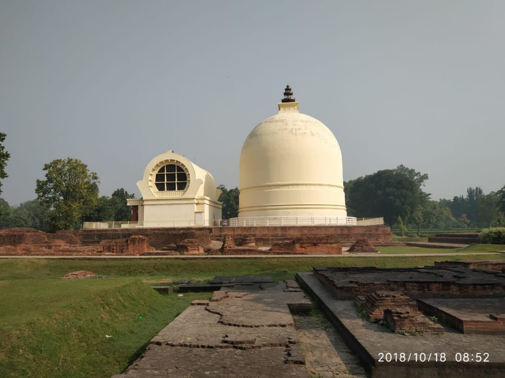 kushinagar stupa