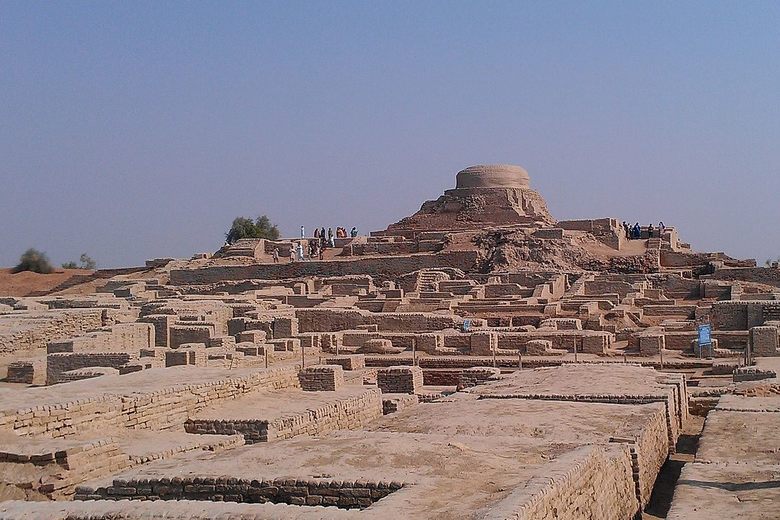 Historical place in Mohenjo-daro, Pakistan